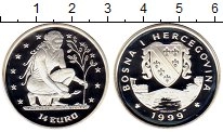 Продать Монеты Босния и Герцеговина 14 евро 1999 Серебро