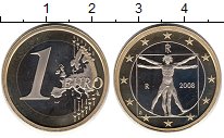 Продать Монеты Франция 1 евро 2008 Биметалл