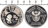 Продать Монеты ЮАР 2 ранда 2009 Серебро