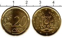 Продать Монеты Ватикан 20 евроцентов 2017 Латунь