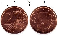 Продать Монеты Сан-Марино 2 евроцента 2017 Медь