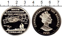 Продать Монеты Багамские острова 5 долларов 1992 Серебро