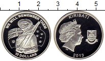 Продать Монеты Кирибати 10 долларов 2013 Серебро