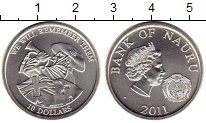 Продать Монеты Науру 10 долларов 2011 Серебро