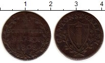 Продать Монеты Сант-Галлен 1/2 батзена 1808 Серебро