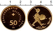 Продать Монеты Швейцария 50 франков 2011 Золото