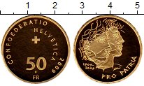 Продать Монеты Швейцария 50 франков 2009 Золото