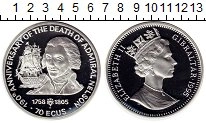 Продать Монеты Гибралтар 70 экю 1995 Серебро