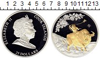 Продать Монеты Острова Кука 25 долларов 2009 Серебро