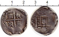 Продать Монеты Испания 2 реала 0 Серебро