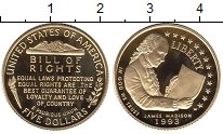 Продать Монеты США 5 долларов 1993 Золото