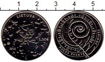 Продать Монеты Литва 1 1/2 евро 2018 Медно-никель