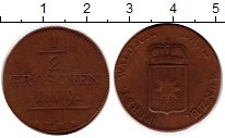 Продать Монеты Вальдек-Пирмонт 1/2 гроша 1809 Медь