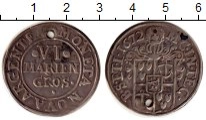 Продать Монеты Бентхайм-Текленбург 6 грошей 1672 Серебро