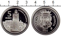 Продать Монеты Испания 5 евро 2012 Серебро