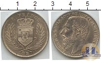 Продать Монеты Бельгийское Конго 2 франка 1887 Серебро