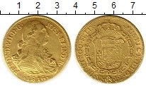 Продать Монеты Колумбия 100 франков 1816 Золото