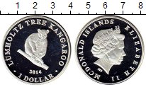 Продать Монеты Австралия 1 доллар 2014 Посеребрение