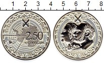 Продать Монеты Антарктида 2 1/2 доллара 2007 Медно-никель