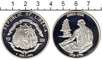 Продать Монеты Либерия 5 долларов 1999 Серебро