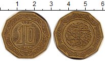 Продать Монеты Алжир 10 сантим 1981 Латунь