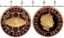Продать Монеты Великобритания 2 фунта 1999 Золото