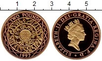 Продать Монеты Великобритания 2 фунта 1997 Золото