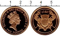 Продать Монеты Великобритания 2 фунта 1986 Золото