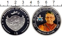 Продать Монеты Палау 1 доллар 2009 Посеребрение
