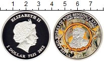 Продать Монеты Фиджи 1 доллар 2012 Посеребрение