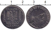 Продать Монеты Албания 20 лек 1941 Железо
