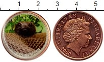 Продать Монеты Гибралтар 2 пенса 2000 Бронза