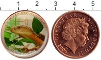 Продать Монеты Гибралтар 2 пенса 2000 Бронза