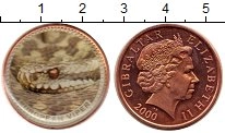 Продать Монеты Гибралтар 2 пенса 2000 Бронза