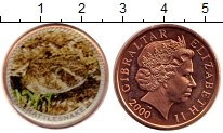 Продать Монеты Гибралтар 2 пенса 2000 Бронза