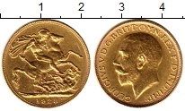 Продать Монеты Австралия 1 соверен 1928 Золото