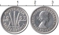 Продать Монеты Австралия 6 пенсов 1957 Серебро