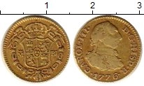 Продать Монеты Испания 10 марок 1776 Золото