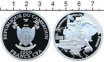 Продать Монеты Камерун 1000 франков 2018 Серебро