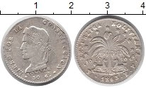 Продать Монеты Боливия 50 сентаво 1863 Серебро