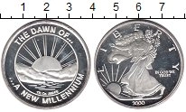 Продать Монеты США 1 унция 2000 Серебро