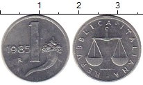 Продать Монеты Италия 1 сентесимо 1985 Алюминий