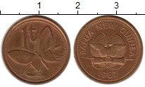 Продать Монеты Новая Гвинея 1 тоа 1987 Бронза