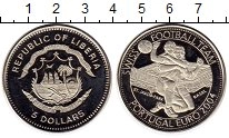 Продать Монеты Либерия 5 долларов 2004 Медно-никель