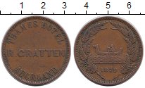 Продать Монеты Новая Зеландия 1 пенни 1872 Медь