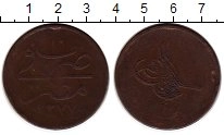 Продать Монеты Египет 1/80 риала 1869 Медь