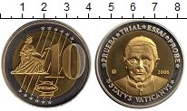 Продать Монеты Ватикан 10 евро 2006 Биметалл