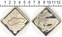 Продать Монеты Словакия 1000 крон 2003 Серебро