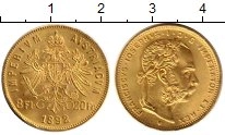 Продать Монеты Австрия 1/2 соверена 1892 Золото