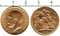 Продать Монеты Великобритания 1 соверен 1913 Золото